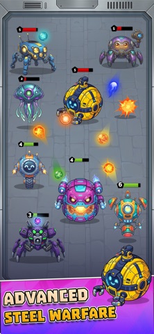 Elemental Robots : Merge Game screenshot 6