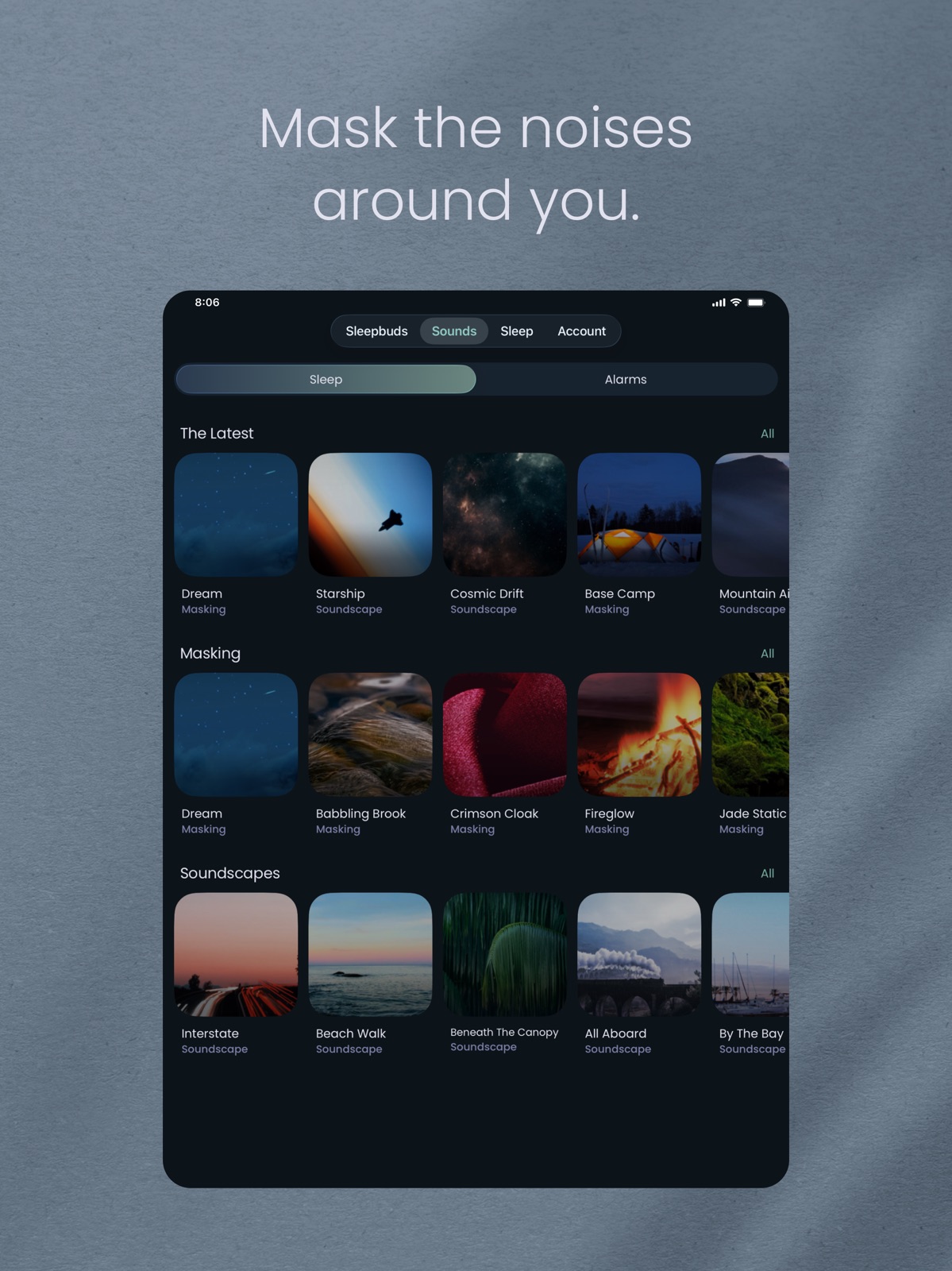Ozlo Sleepbuds ipad screenshot 3