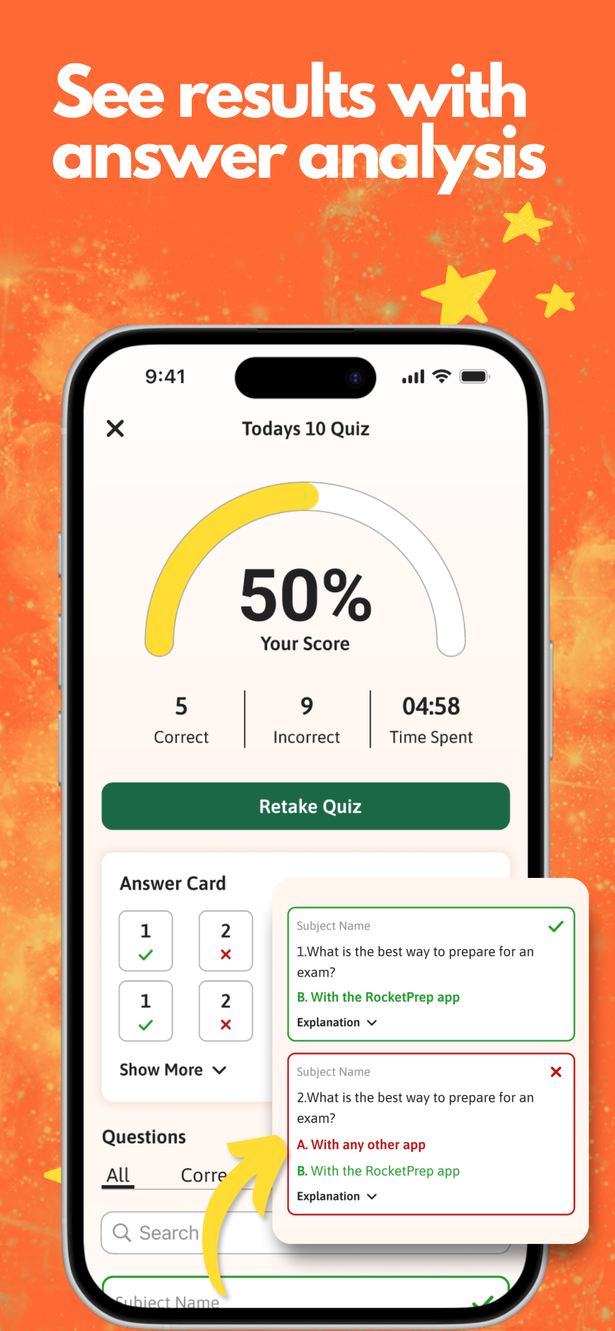 CNA Exam by Rocket Prep 2026 screenshot 5