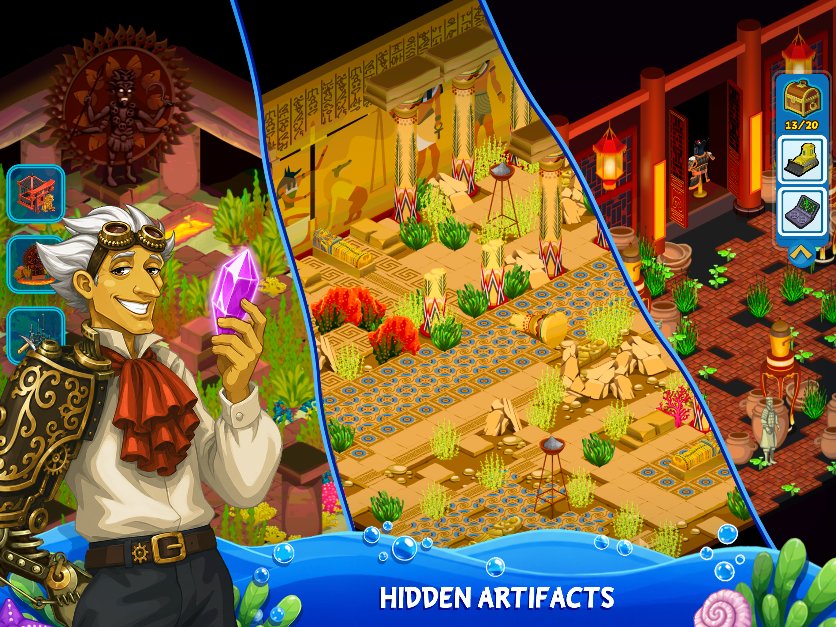 Treasure Diving: Lost Atlantis screenshot 17