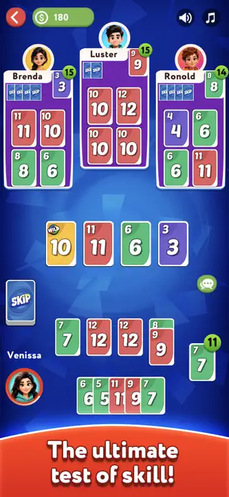Skippo: Skip - Solitaire Game screenshot 1