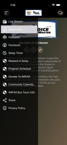 WRVM Radio App screenshot