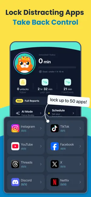 Clarymind: Screen Time & Focus screenshot 2