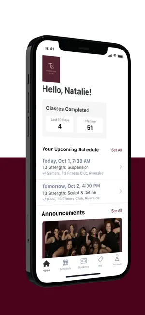 T3 Fitness Club screenshot 1