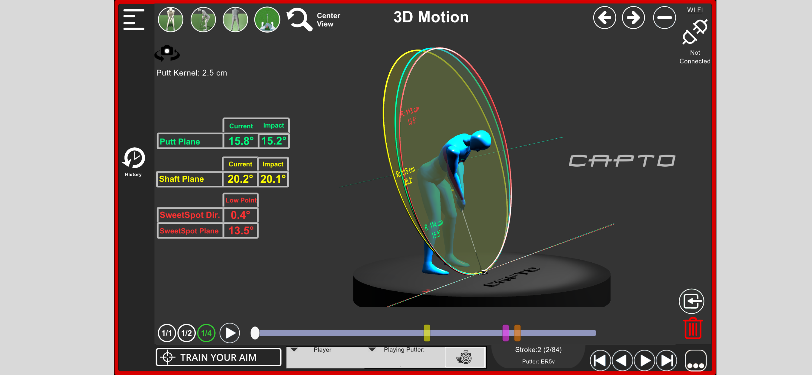 Capto Golf screenshot 5