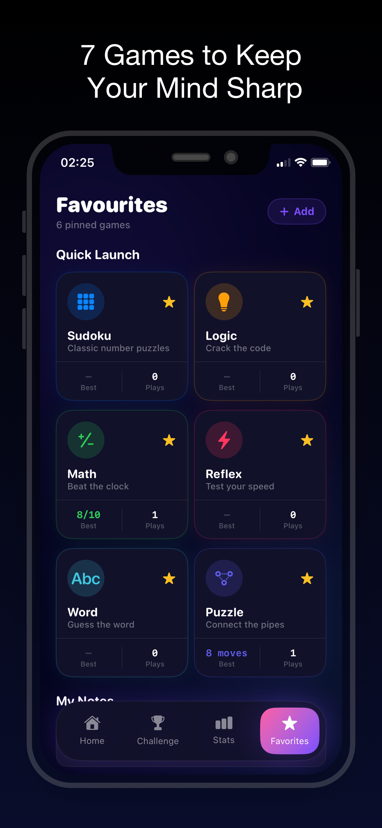 Brain games for adults