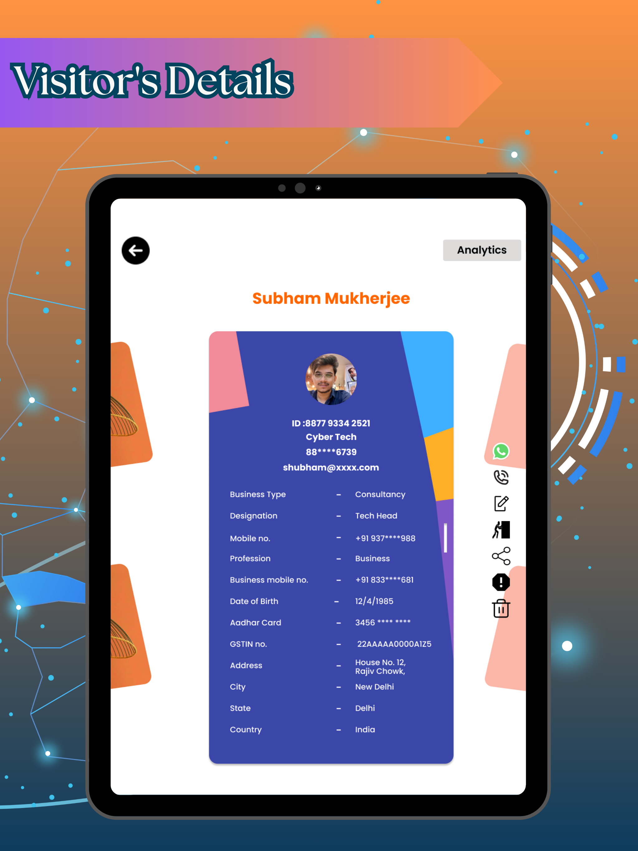 VisitingBook screenshot 8