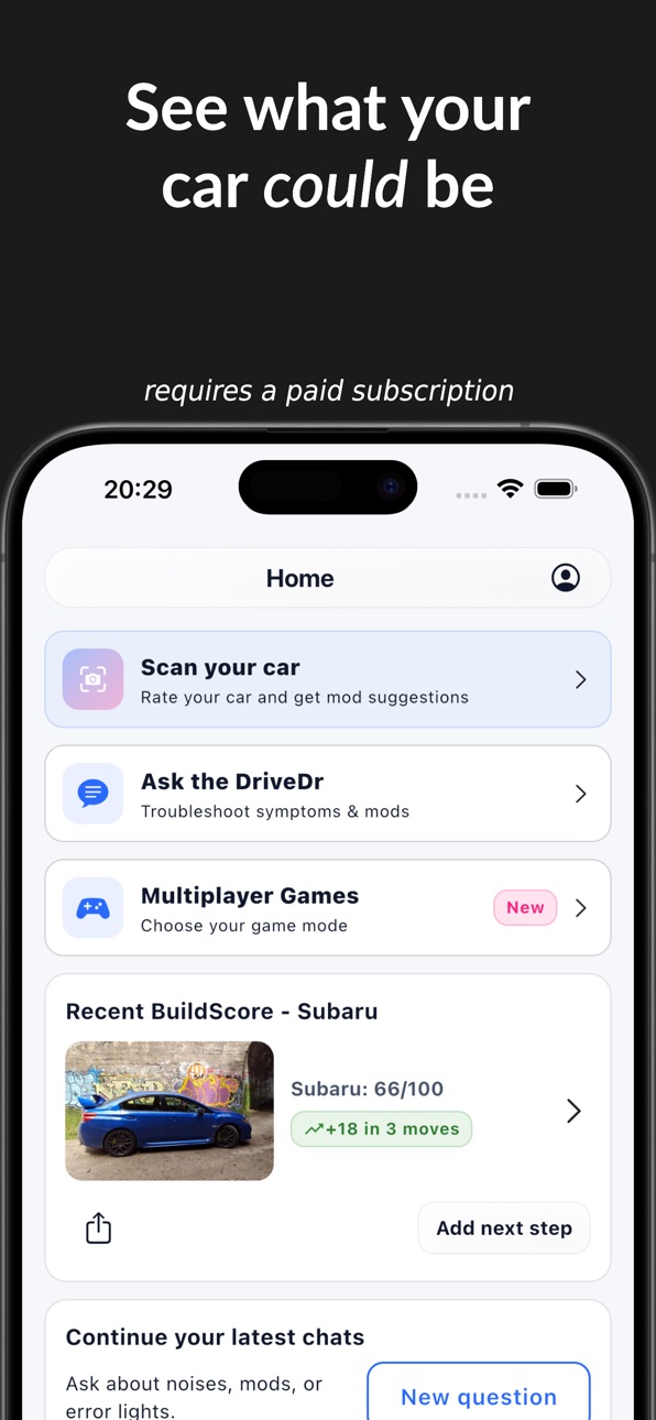 iPhone screenshot