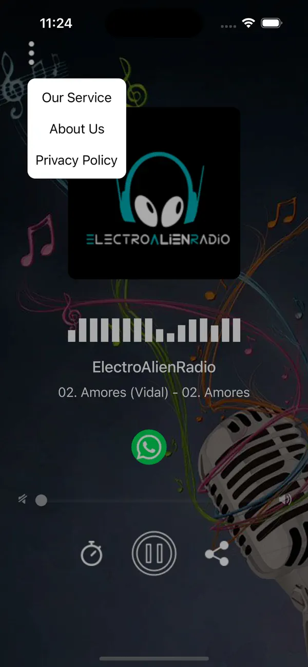 Screenshot #2 pour ElectroAlienRadio