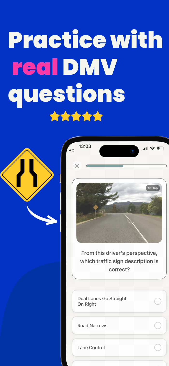 DMV Test: Permit Practice 2026 - DMV Permit Practice Tests 2026