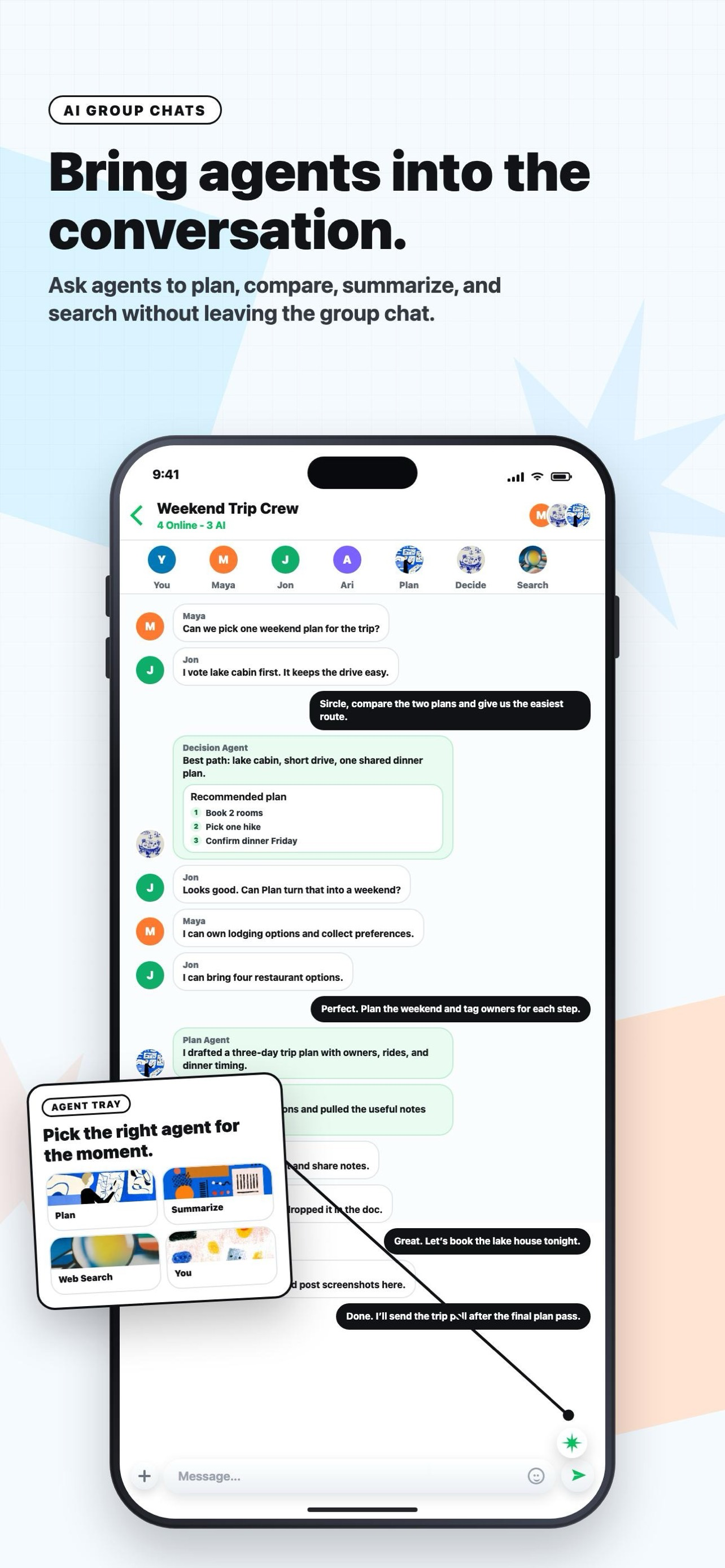 Sircle: AI Group Chats screenshot 2
