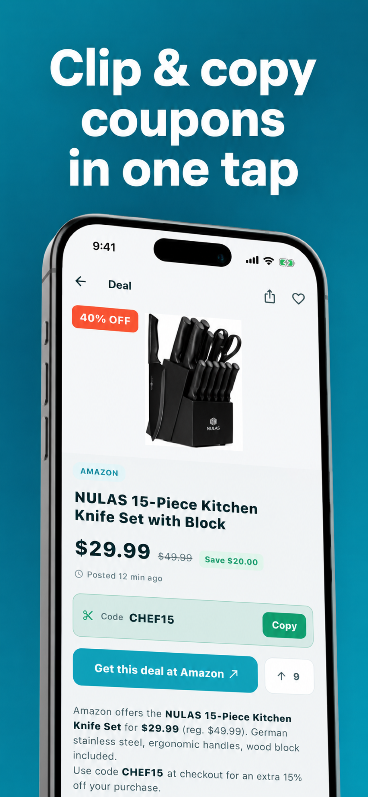 Saviry: Deals & Coupons screenshot 4