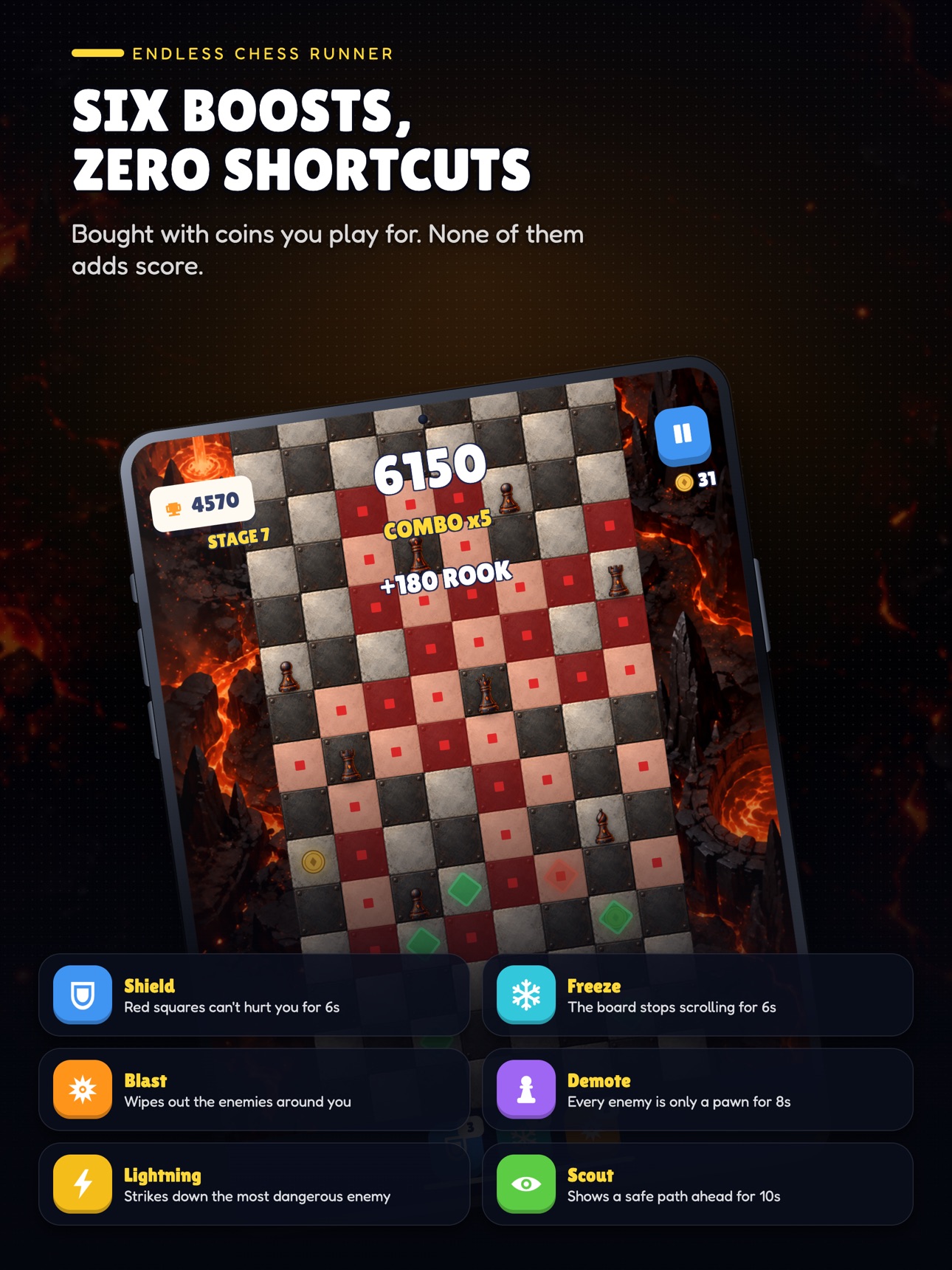 Screenshot 8 of Knightrush: Chess Runner