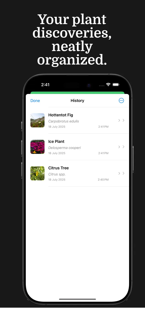 #4. Plantella - Plant Identifier (iOS) 게시자: Jennismary Nadar