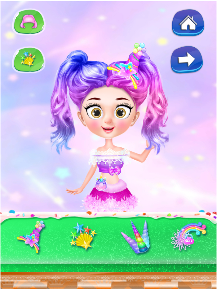 Cute Doll Dress Up Makeup Game