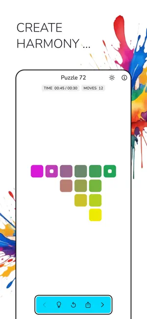 Color Sorting Game: iro‿iro screenshot 4