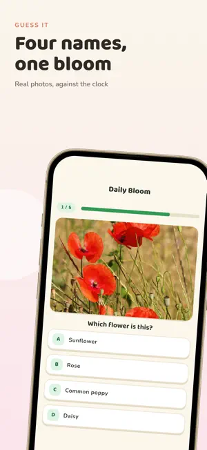 Flora Quiz: Daily Flower Game screenshot 2