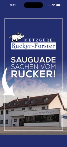 Metzgerei Rucker-Forster app screenshot