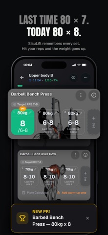 SisuLift: AI Workout Planner Screenshot 1 of 8