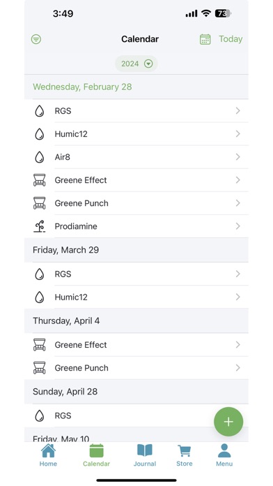Yard Mastery Lawn Care App Screenshot