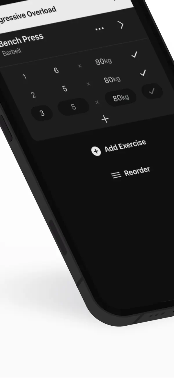 Screenshot #3 pour Hypertrophy Log - Aesthetics