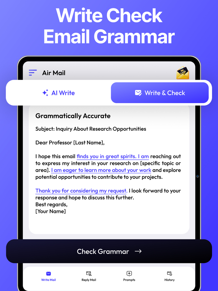 Air Mail - AI Email Generator