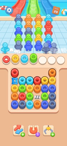 Aquapark Craze - Sort Puzzle iPhone screenshot