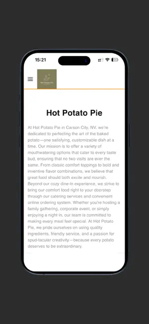 Hot Potato Pie screenshot 1