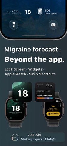 MigraineZen: Headache Forecast のスクリーンショット