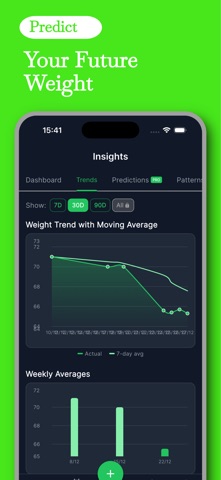 Weight Tracker: Daily Progress screenshot