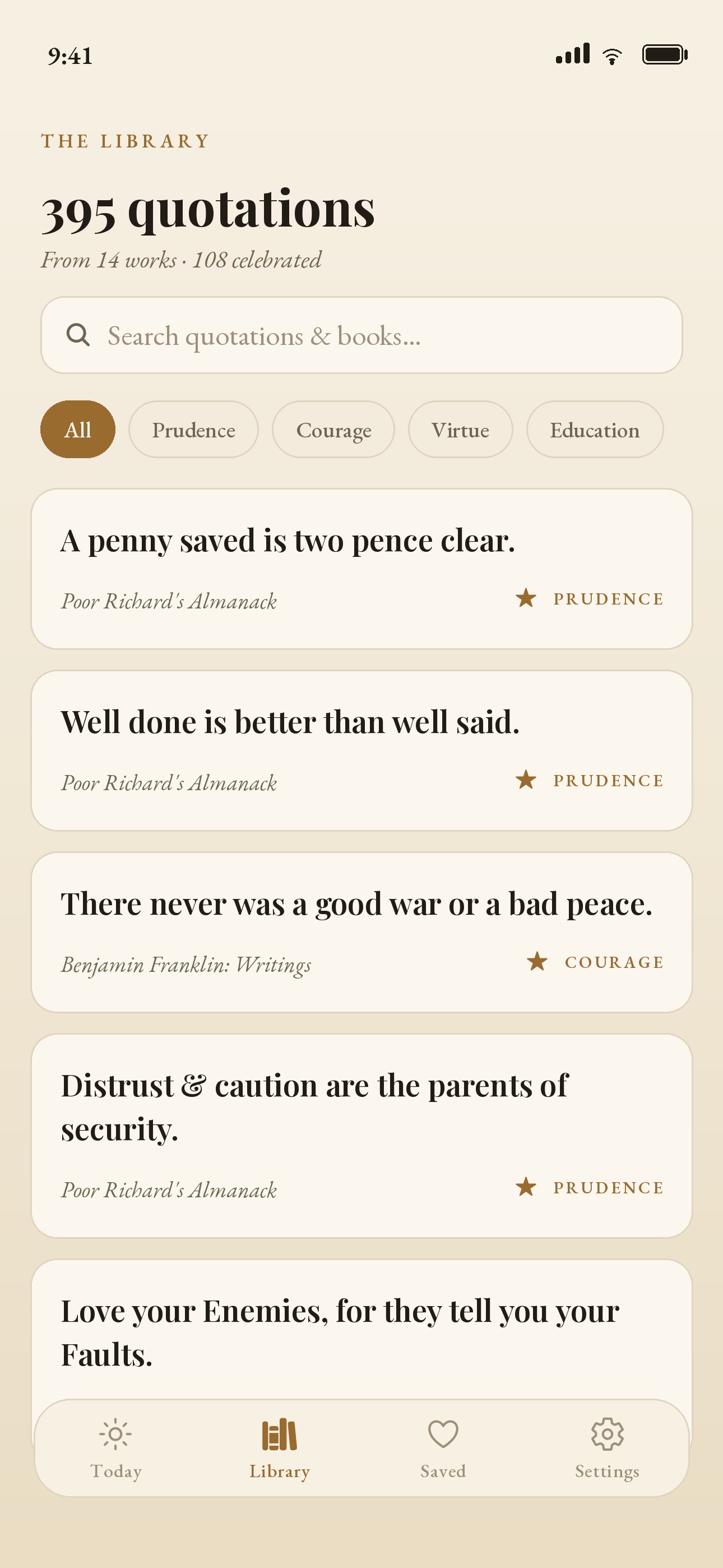 Screenshot 4 of Founding Fathers Quotes