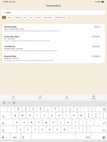 App screenshot