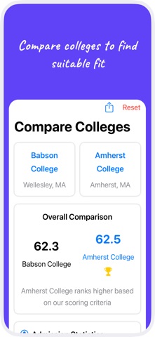 My College Tracker: Search App Screenshot 5 of 10