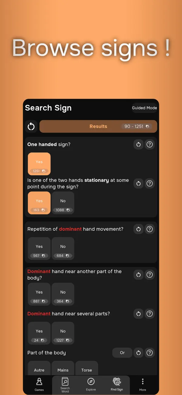 Screenshot #2 pour Sign3D - ASL