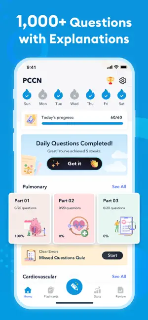 PCCN Exam Prep Test 2026 screenshot 2