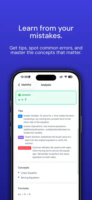 MathPal - AI Math Tutor screenshot 3