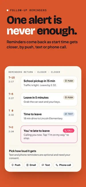 Hey OnTime: Meeting Reminder screenshot 3