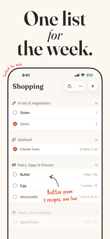 Any Recipe: Photo Cookbook iPhone screenshot