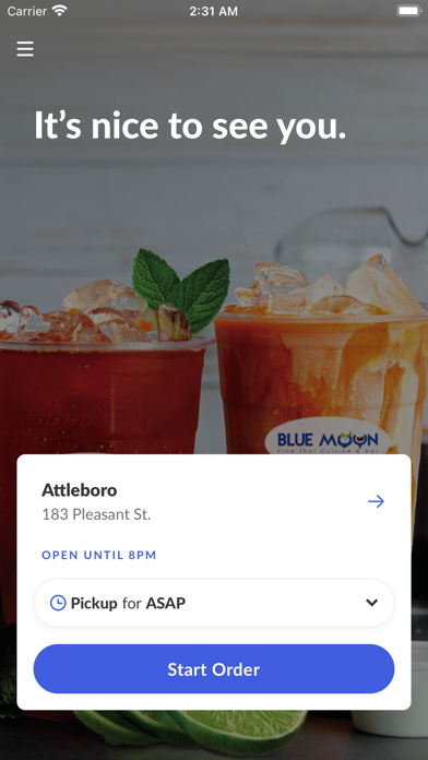 Blue Moon Thai Screenshot 2 of 4