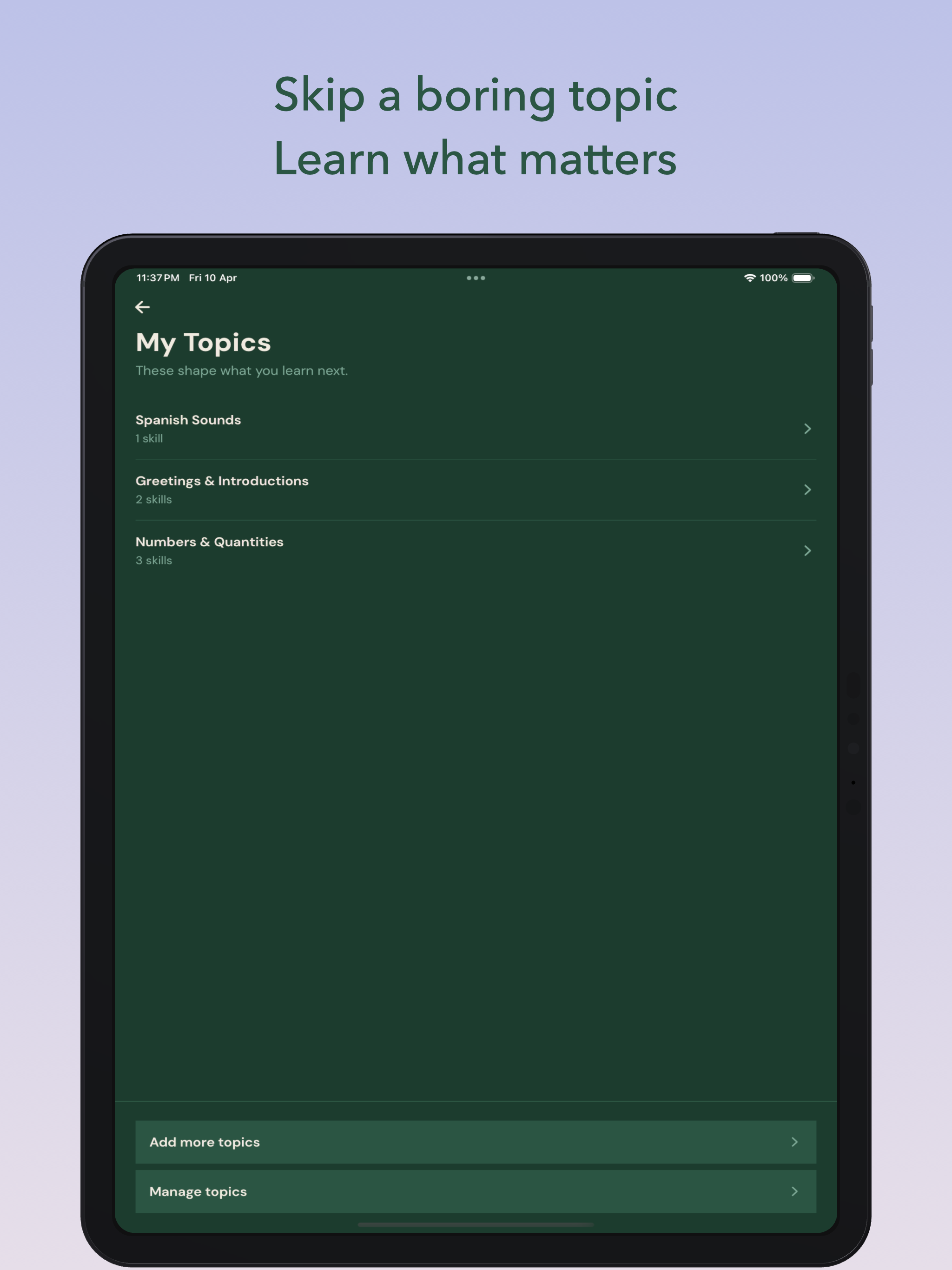 Caruso - Learn Spanish