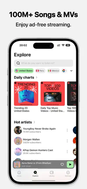 Vibe Music – Stream Freely screenshot 1