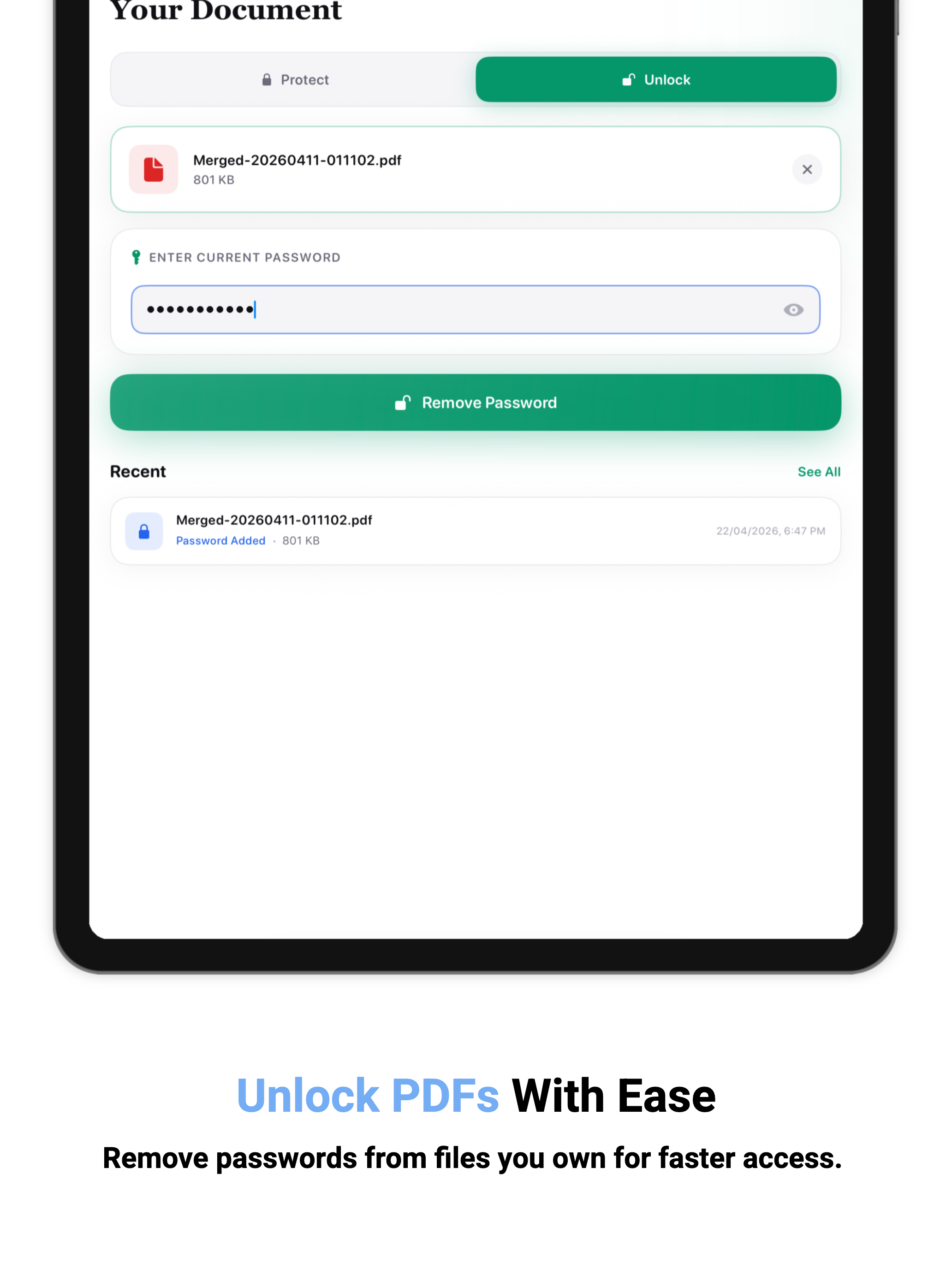 PDF Locker.