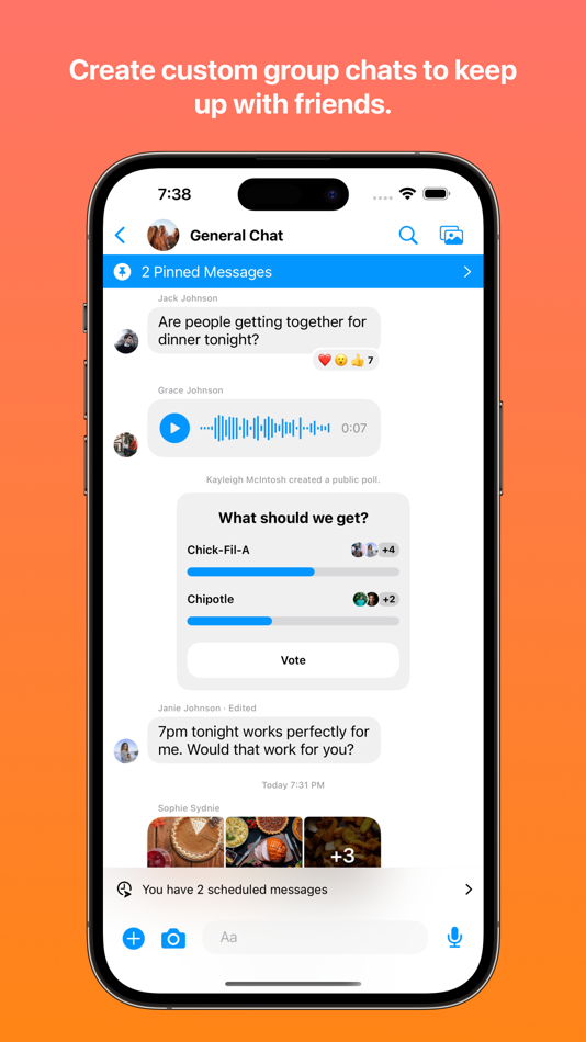 #1. Flare - For Groups (iOS) Podle: Flare App, Inc.