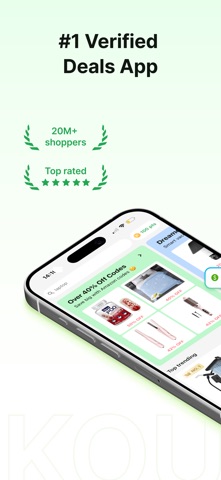 Koupon: Promo Codes & Deals app screenshot
