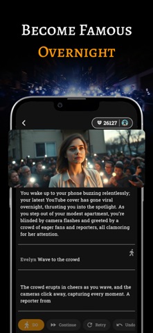 FableAI: AI Text Adventure RPG iPhone screenshot