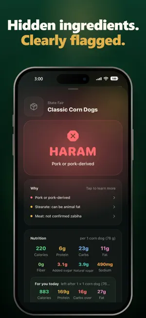 Deenra: Halal Food Scanner screenshot 3