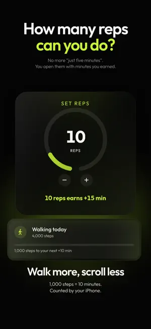 Pushbuddy: Pushup App Blocker screenshot 3