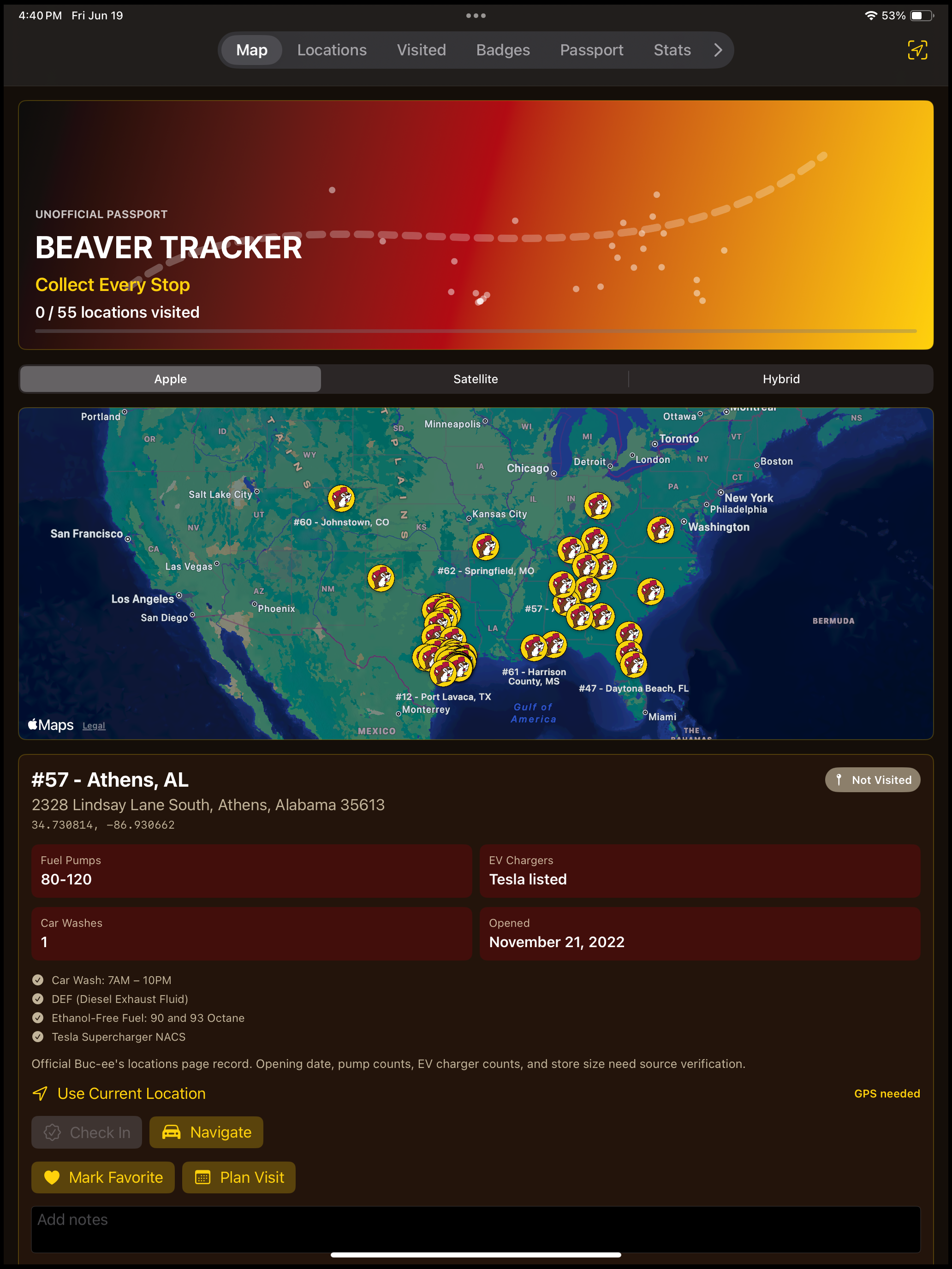 Beaver Tracker screenshot 4