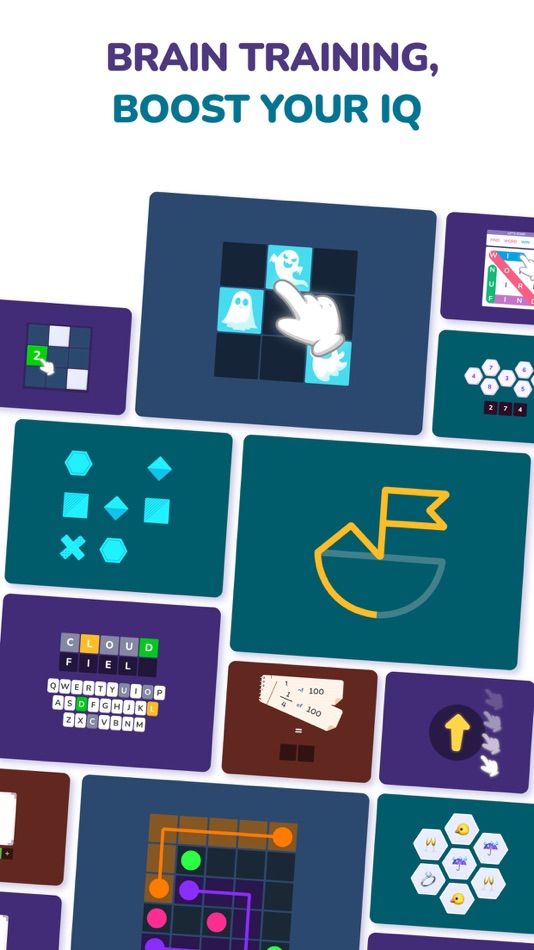 #5. Brain X - Brain Training Game (iOS) 由: PANDAS OF CARIBBEAN LIMITED