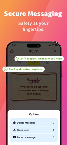 IMHO™: Ask me anything Q&A iPhone screenshot